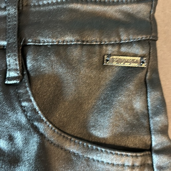 Ramisu collection large pleather stretchy shorts - Picture 4 of 7